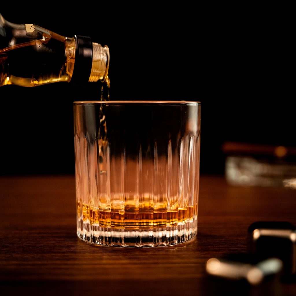 Personalized Handwriting Whiskey Glass - Engrave Your Handwritten Message on Bottom Rock Glass