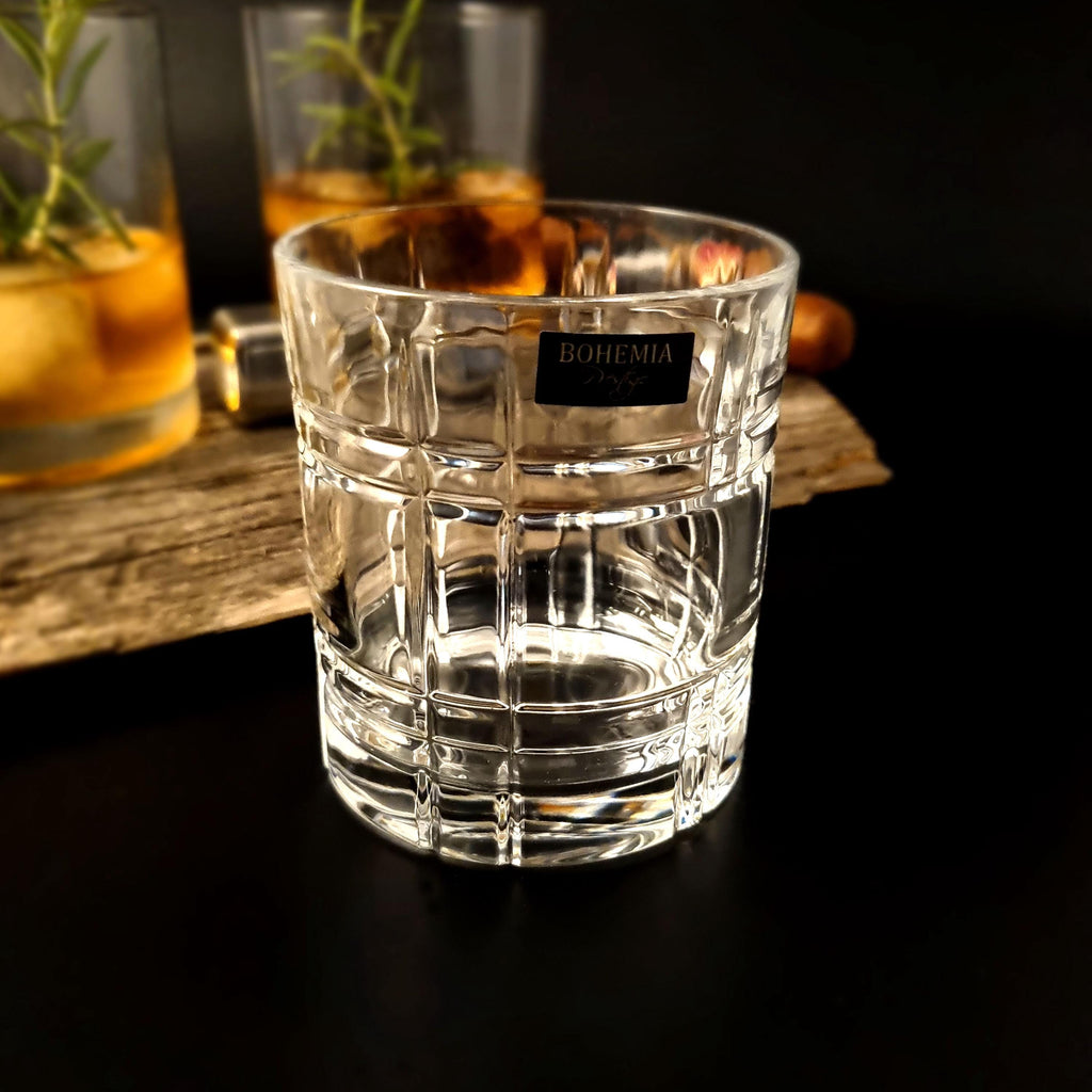 Personalized Whiskey Glass - Engraved I Promise To Always Be By Your Side Message, Funny Romantic Gift for Him, Bottom Engraved Rocks Glass