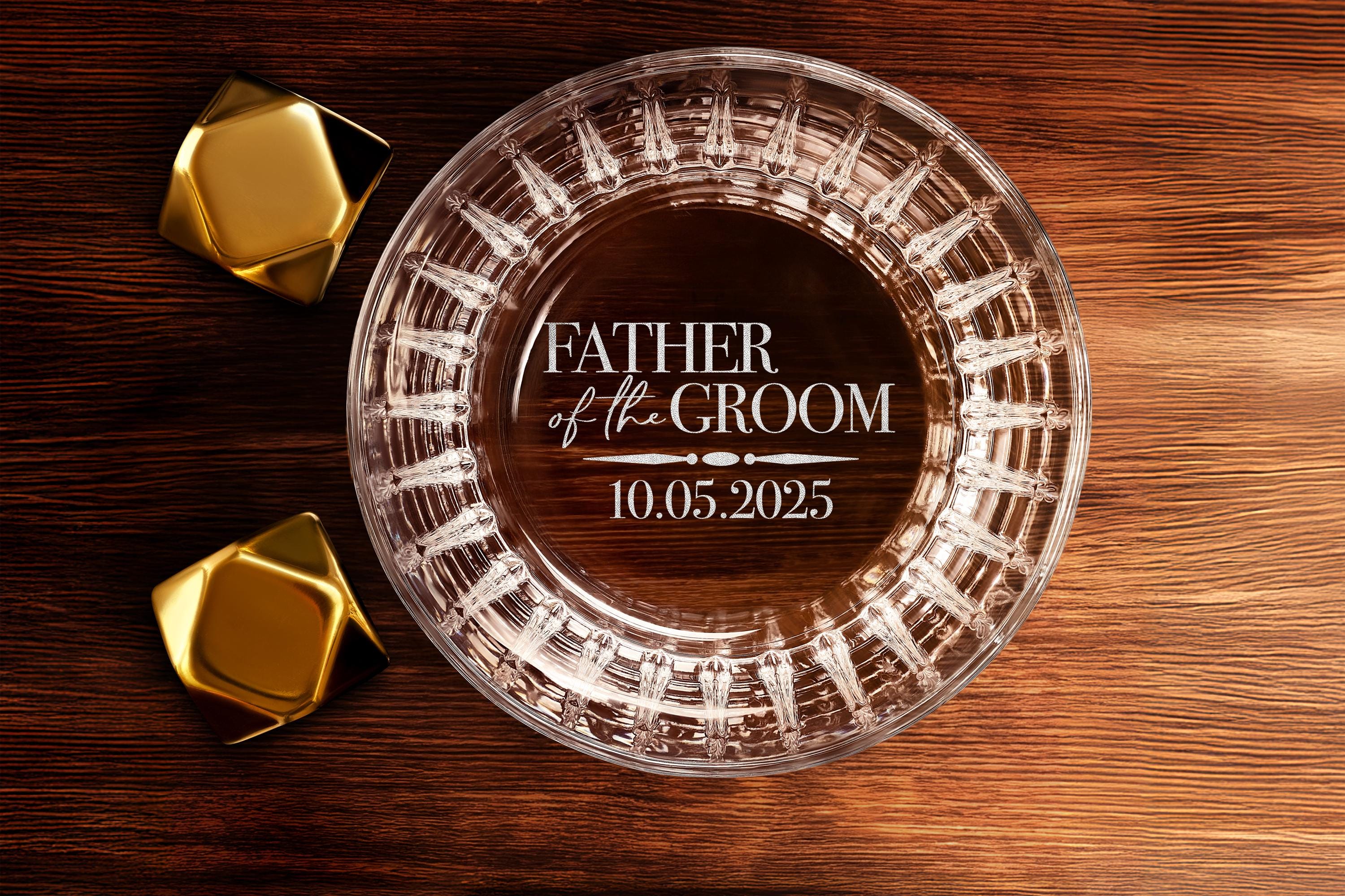 Personalized Wedding Gift for Officiant - Custom Whiskey Glass for Special Ceremonies, Unique Gift with Free Gift Box