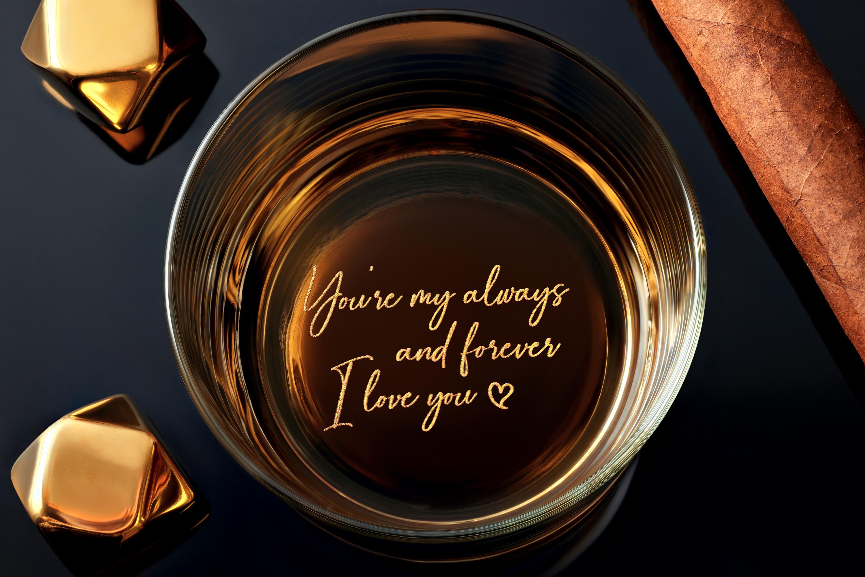 Personalized Wedding Gift for Officiant - Custom Whiskey Glass for Special Ceremonies, Unique Gift with Free Gift Box