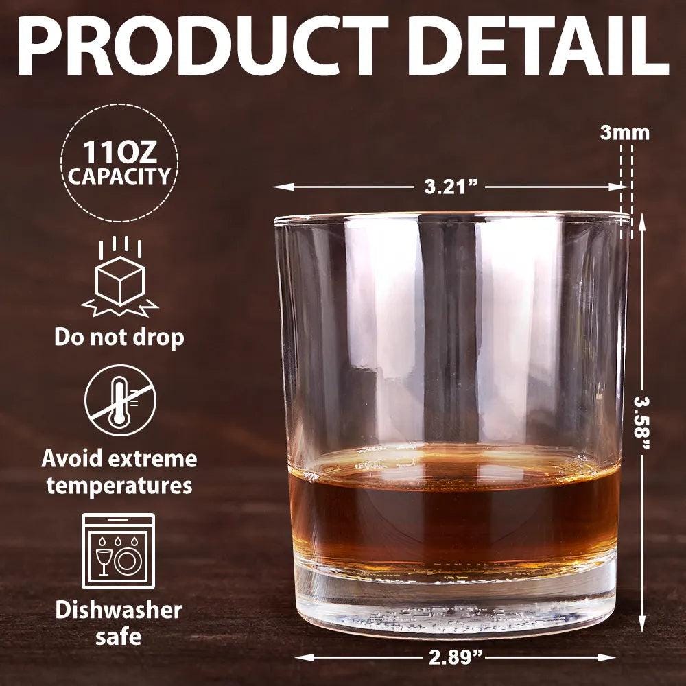 Personalized Engraved Whiskey Glass Custom Long Distance Friendship Gift for Best Friend or Couple Never Too Far to Drink Together Keepsake